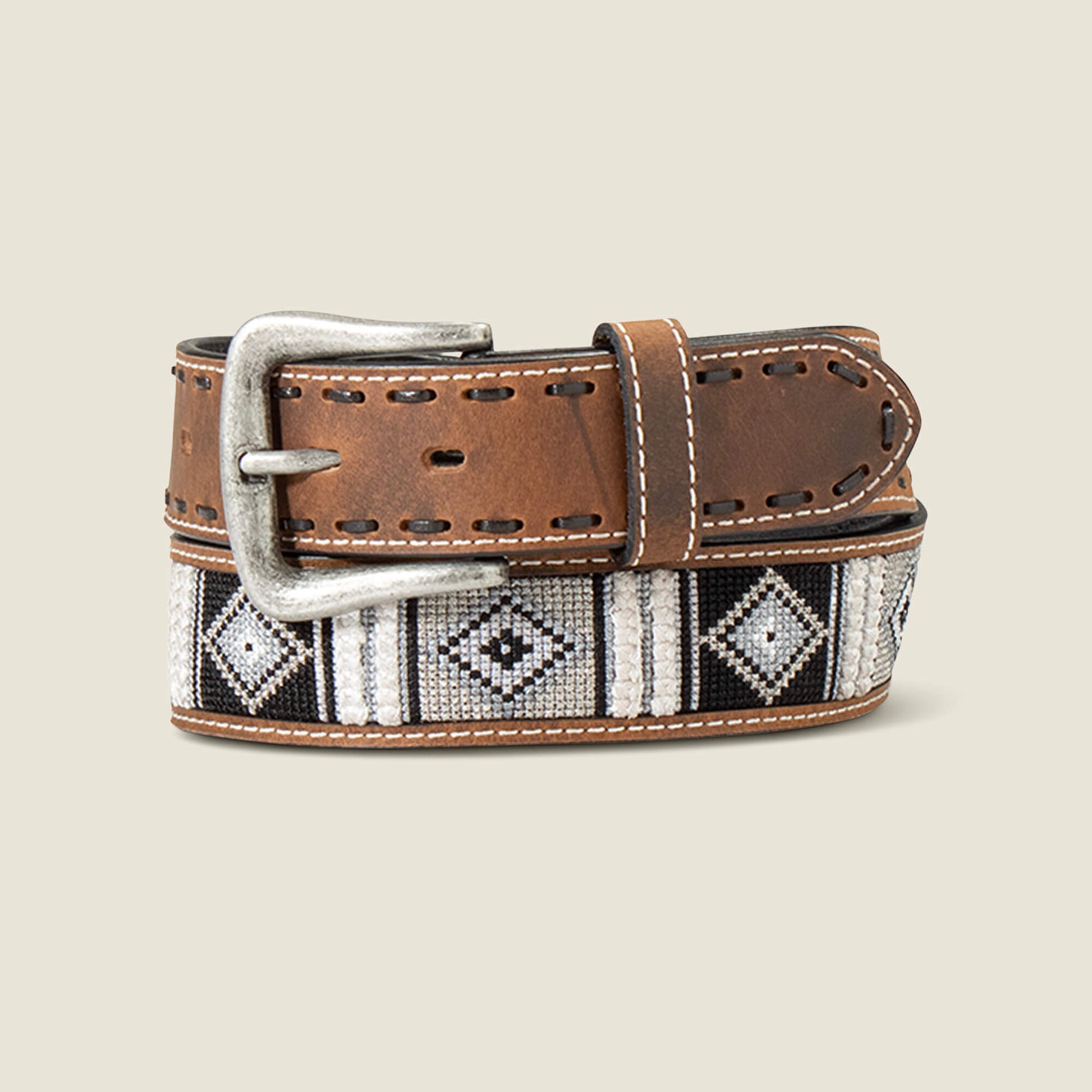Ariat Woven Geo Inlay Belt