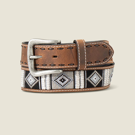 Ariat Woven Geo Inlay Belt