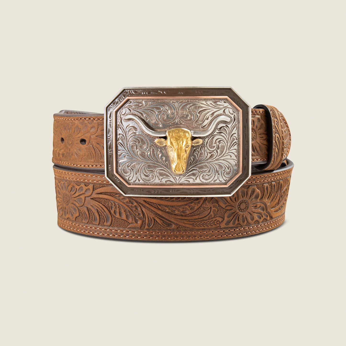 Ariat Floral Embossed Belt