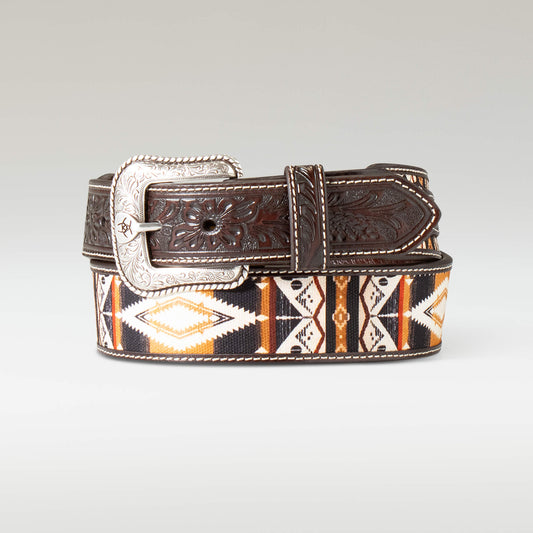 Ariat Floral Inlay Belt