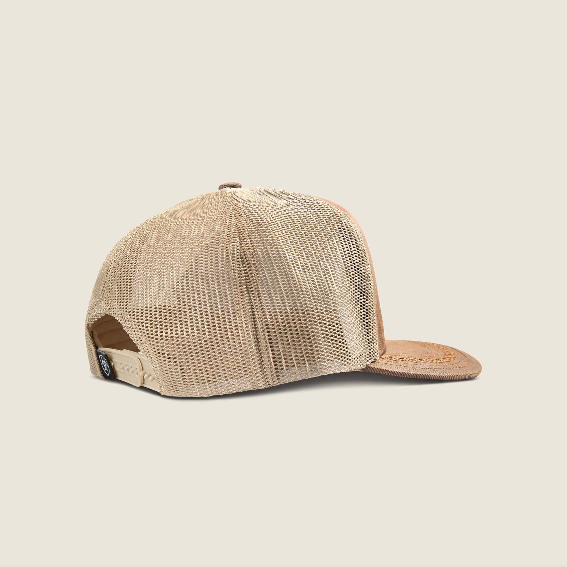 Ariat Oilskin Faux Leather Patch Cap