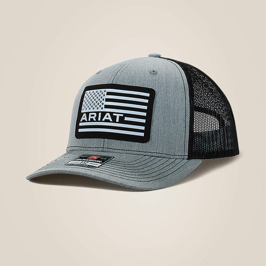 Ariat Usa flag patch logo cap