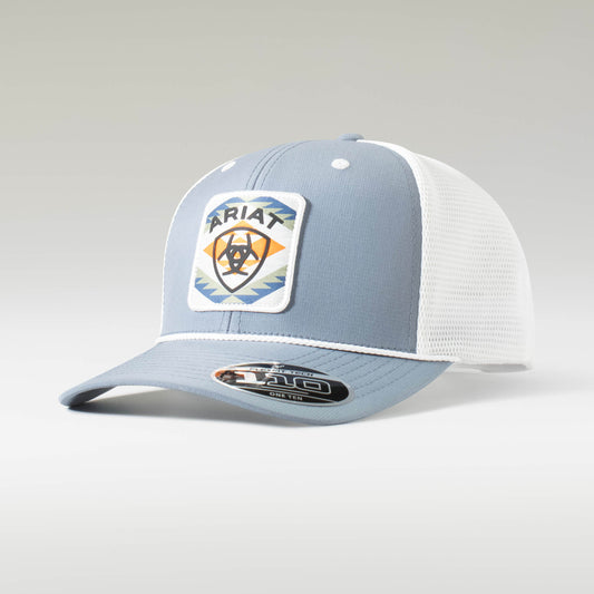 Ariat Geo Patch Rope Cap