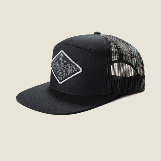 Ariat 7 Panel American Original Diamond Patch Cap