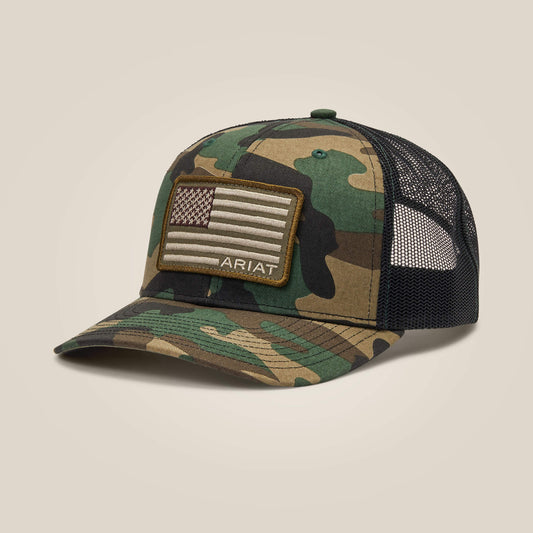Ariat Flag Patch Cap