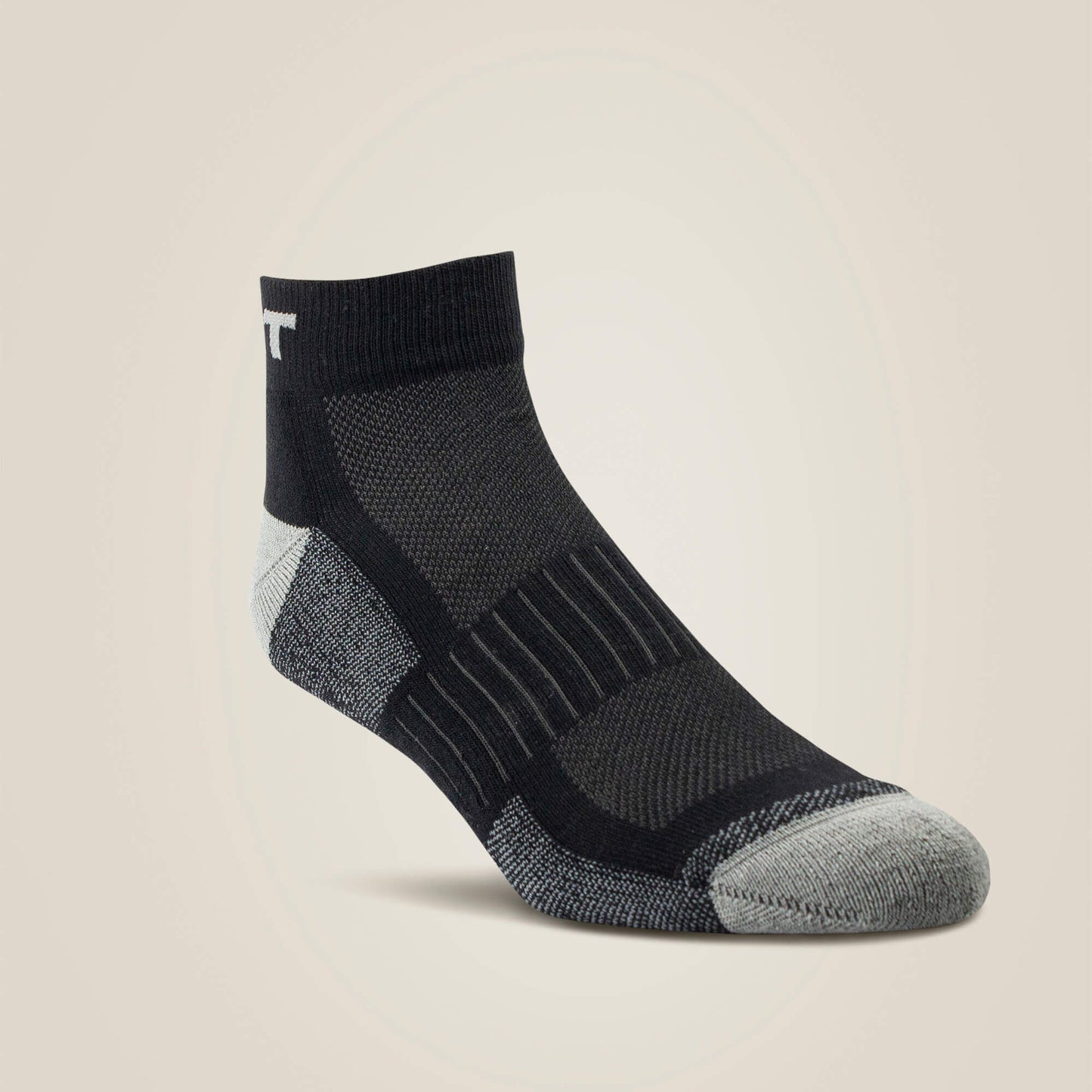 Ariat High Performance Quarter Crew Tek Work Sock 3 Pair Pack