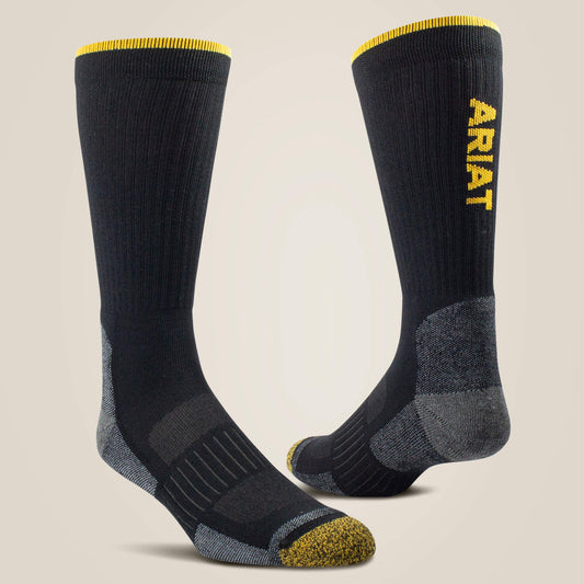 Ariat High Performance Tek Work Sock 2 Pair Pack