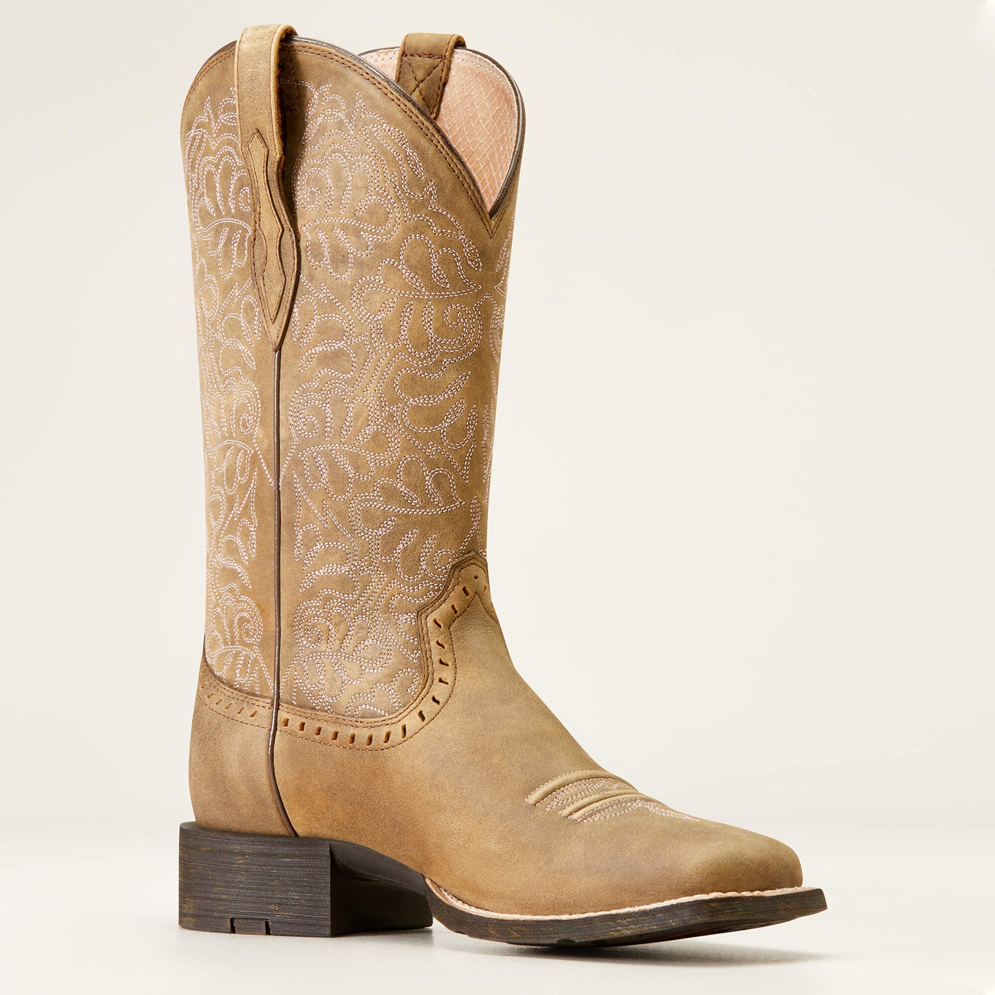 Ariat Round Up Remuda Wide Square Toe Western Boot