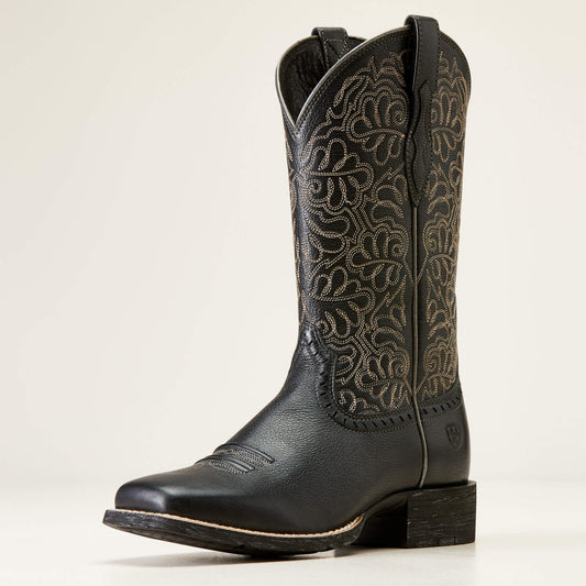 Ariat Round Up Remuda Wide Square Toe Western Boot