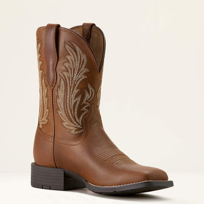 Ariat Round Up Filly Wide Square Toe Western Boot