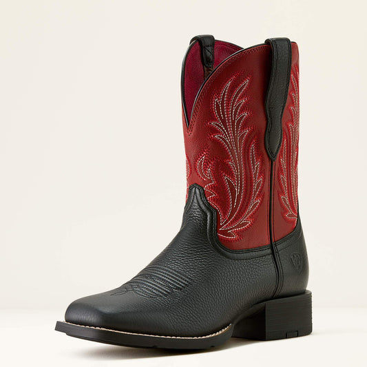 Ariat Round Up Filly Wide Square Toe Western Boot
