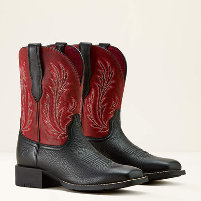 Ariat Round Up Filly Wide Square Toe Western Boot