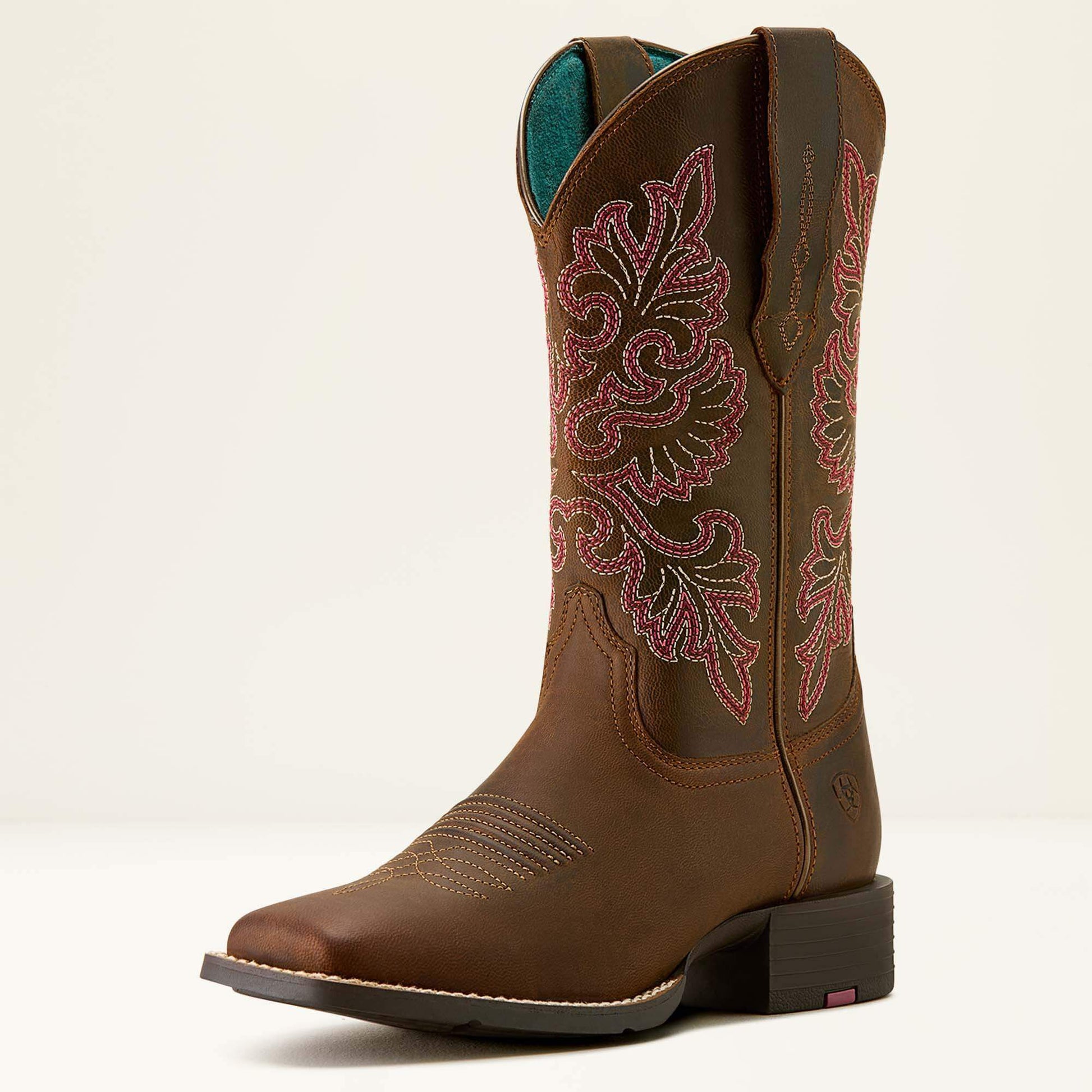 Ariat Round Up StretchFit Wide Square Toe Western Boot