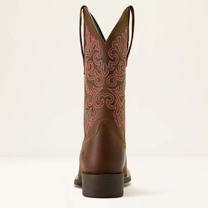 Ariat Round Up StretchFit Wide Square Toe Western Boot