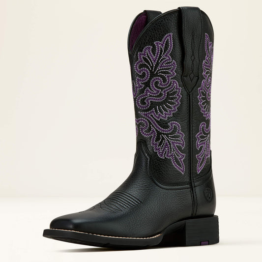 Ariat Round Up StretchFit Wide Square Toe Western Boot