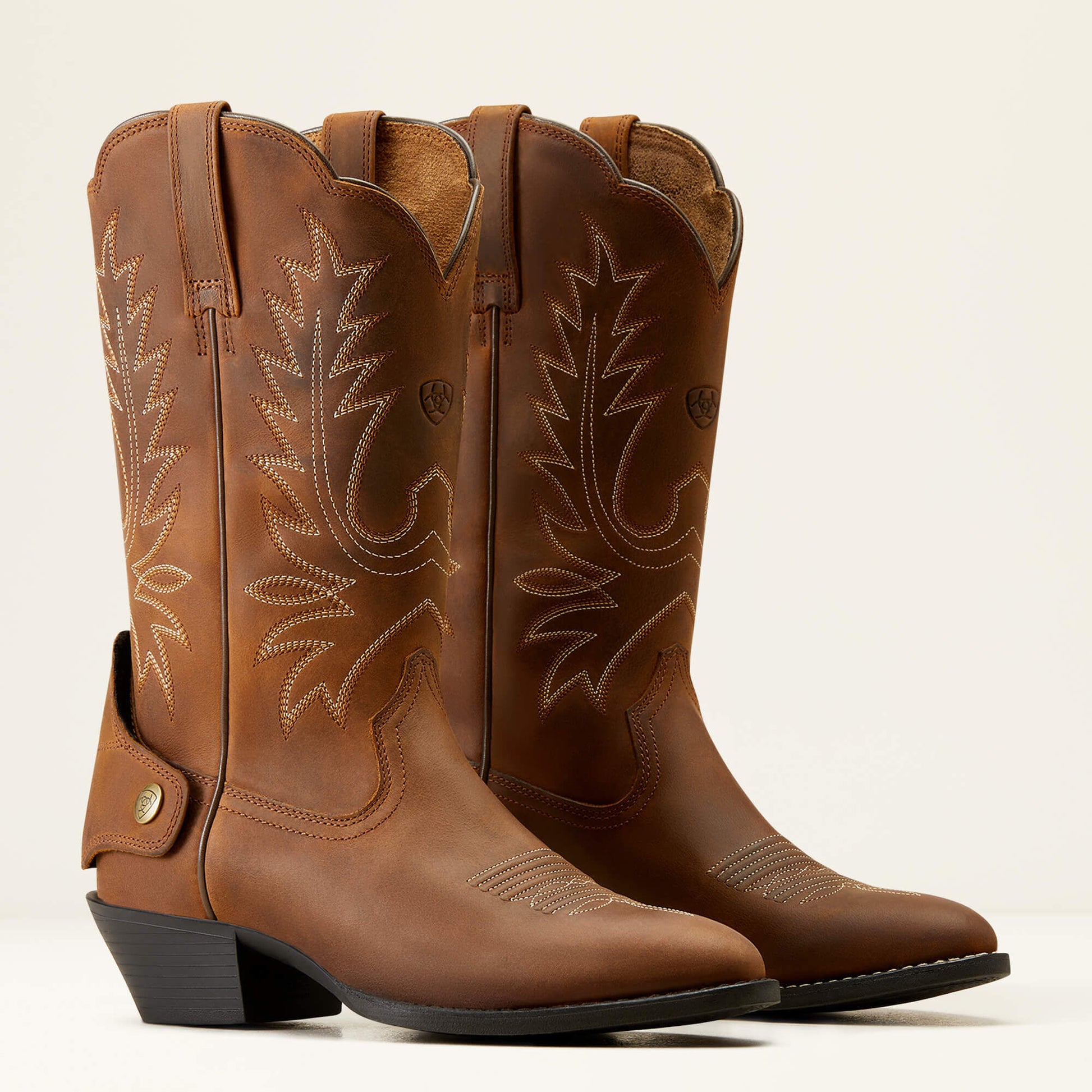 Ariat Heritage R Toe EZ Zip Western Boot