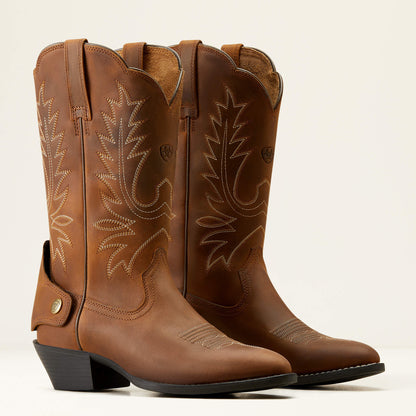 Ariat Heritage R Toe EZ Zip Western Boot