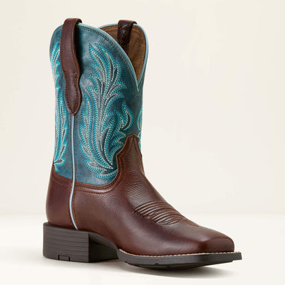 Ariat Round Up Filly Wide Square Toe Western Boot