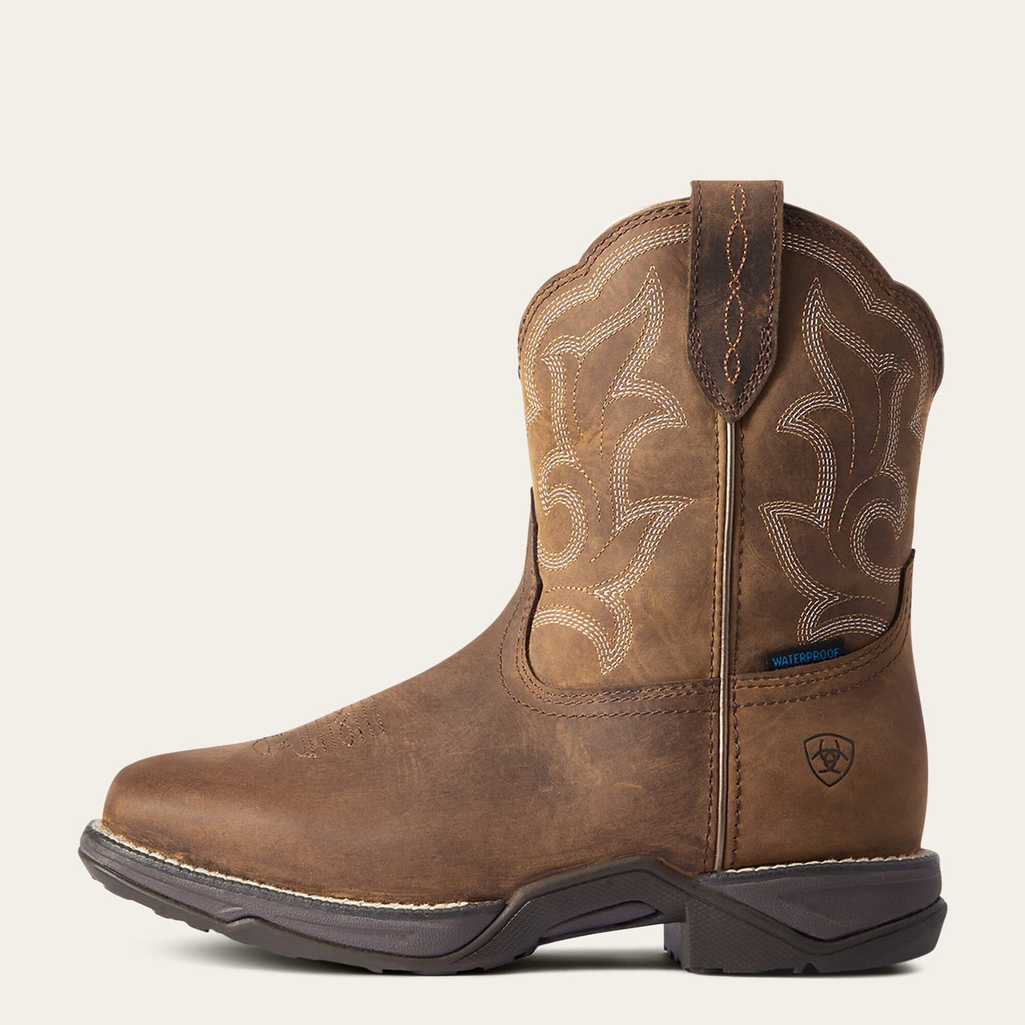 Ariat Anthem Shortie II Waterproof Square Toe Western Boot