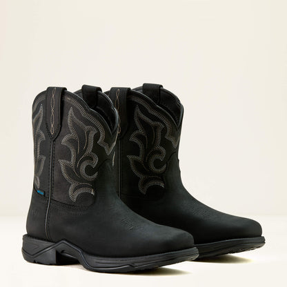 Ariat Anthem Shortie II Waterproof Square Toe Western Boot