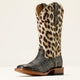 MIDNIGHT CROC PRINT/GILDED LEOPARD HAIR ON