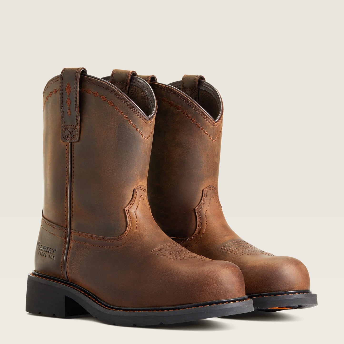 Ariat Fatbaby Work Pull-On Steel Toe Work Boot