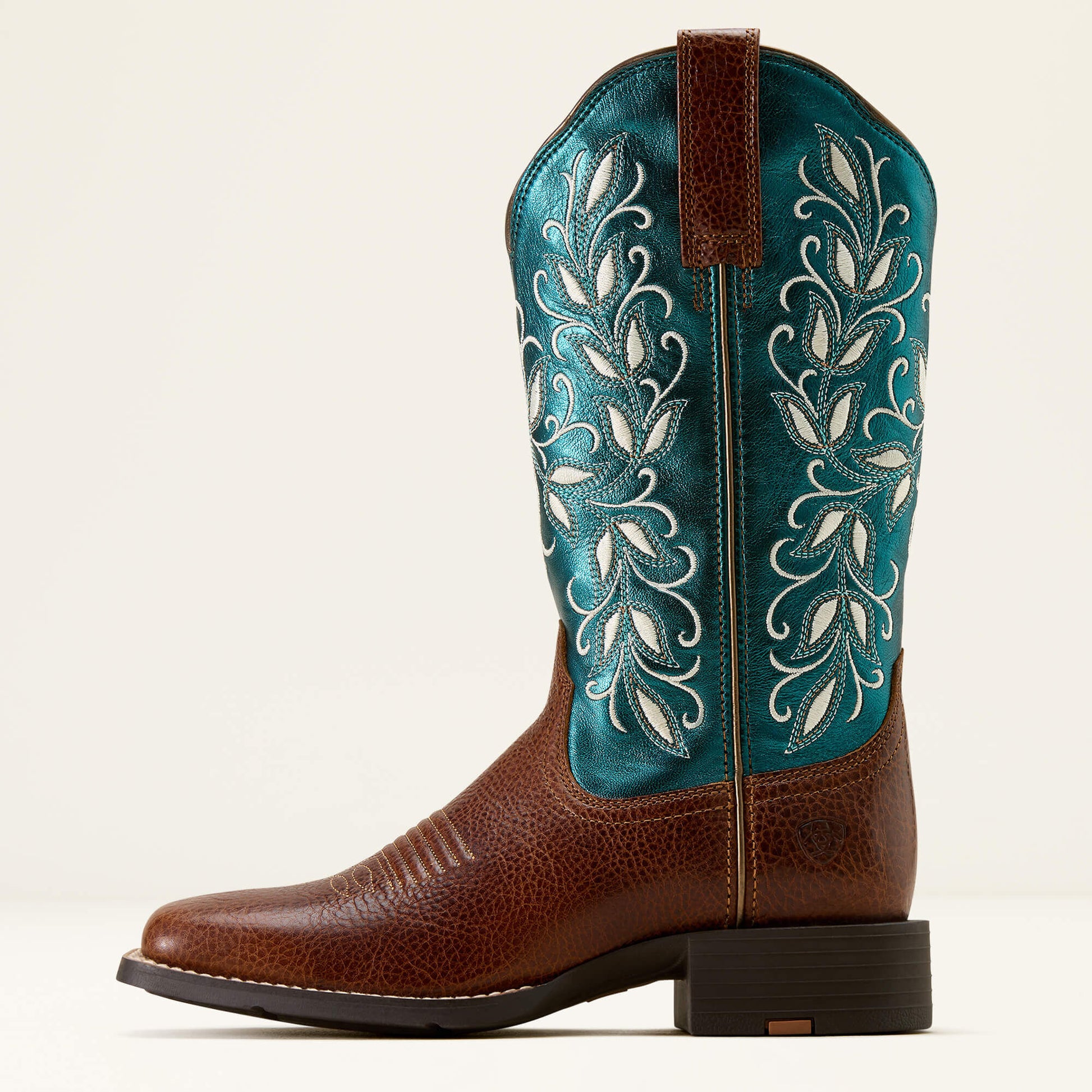 Ariat Round Up Holly Wide Square Toe Western Boot