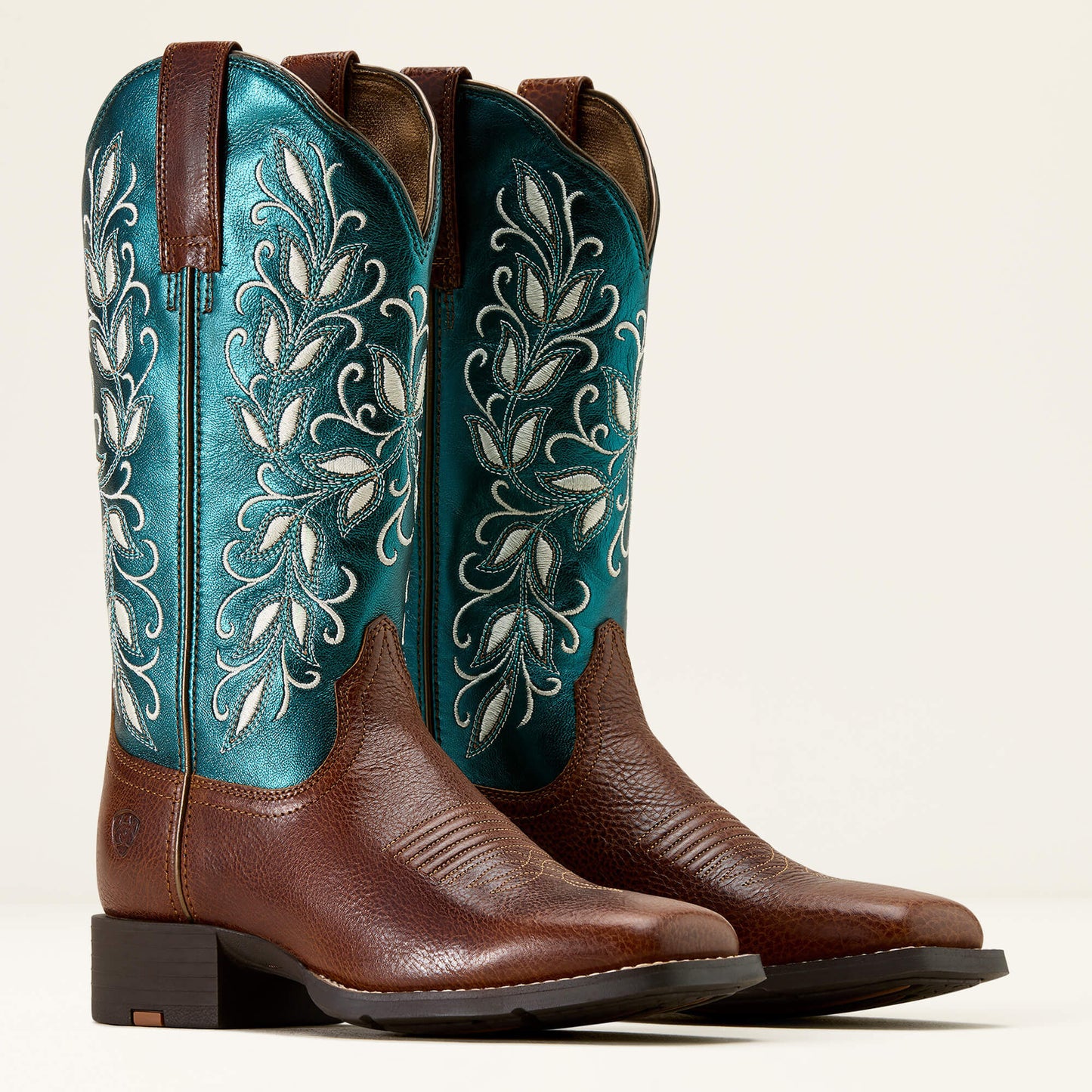 Ariat Round Up Holly Wide Square Toe Western Boot