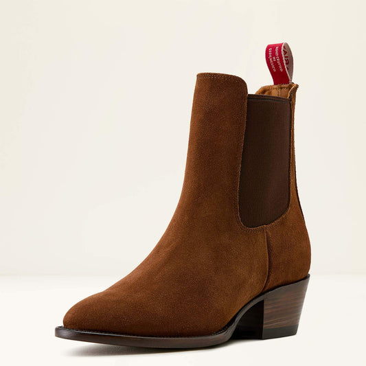 Ariat Bench Made Eleanor Almond Toe Chelsea Boot
