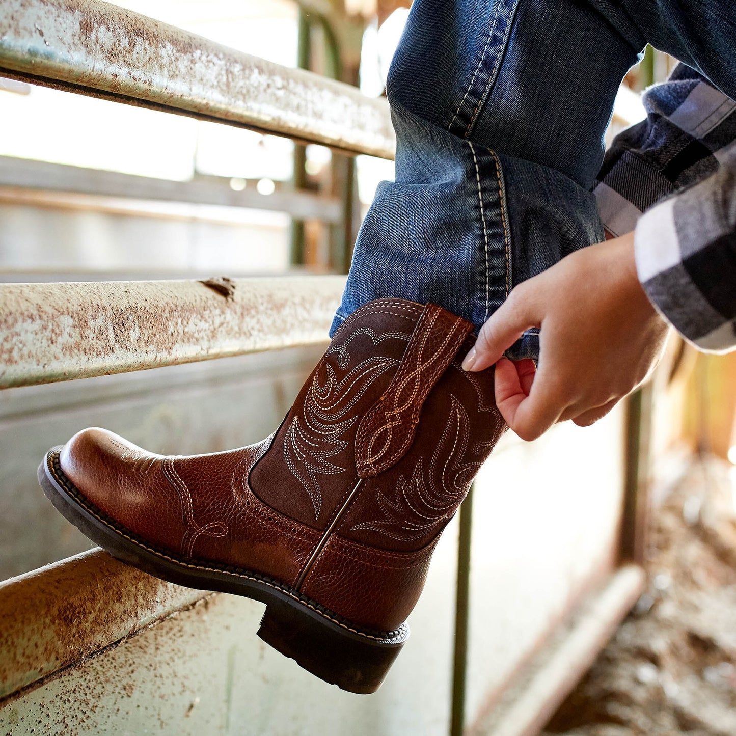 Ariat Fatbaby Heritage Dapper Western Boot