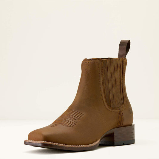 Ariat Booker Chelsea Wide Square Toe Western Boot