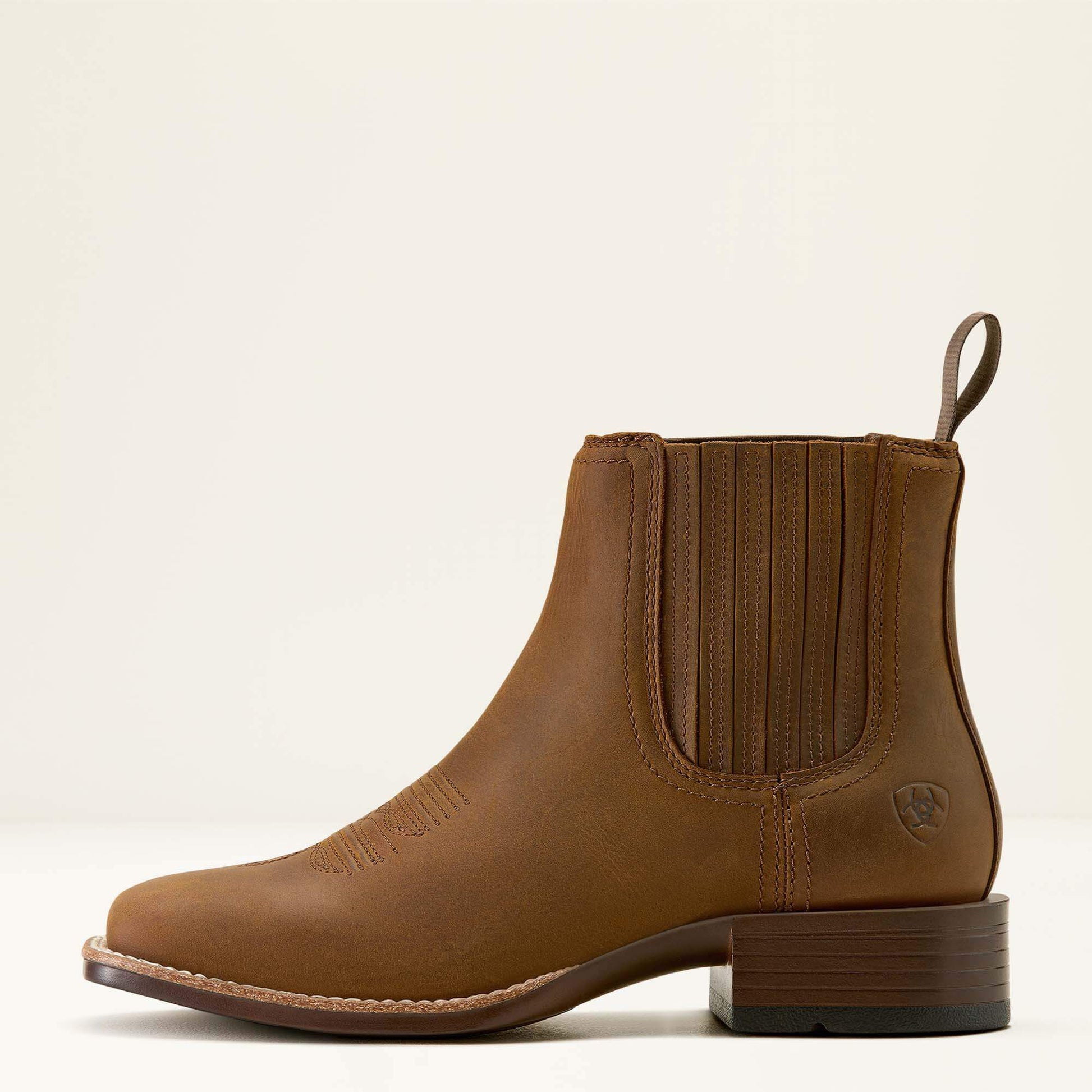Ariat Booker Chelsea Wide Square Toe Western Boot