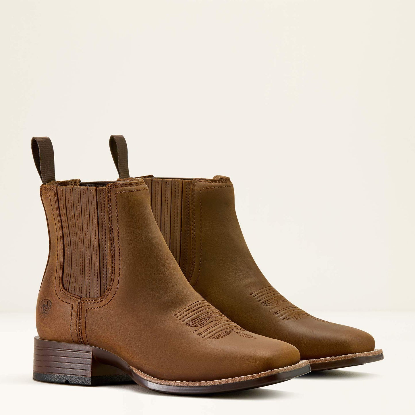 Ariat Booker Chelsea Wide Square Toe Western Boot