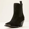 DISTRESSED BLACK SUEDE