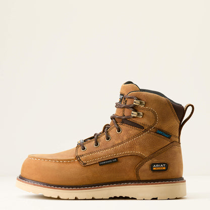 Ariat Rebar Wedge Moc Toe Waterproof Composite Toe Work Boot