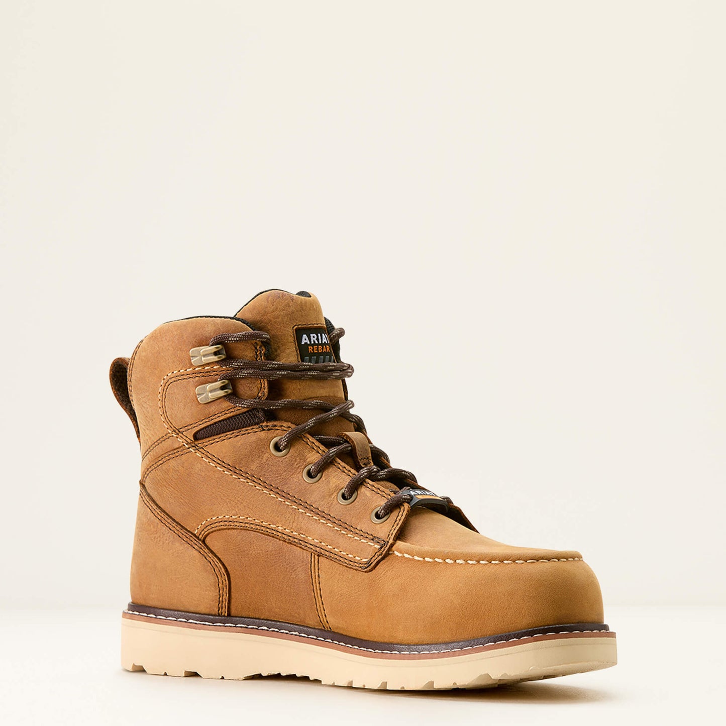 Ariat Rebar Wedge Moc Toe Waterproof Composite Toe Work Boot