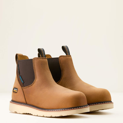 Ariat Rebar Wedge Chelsea Waterproof Composite Toe Work Boot