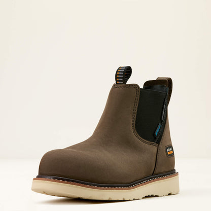 Ariat Rebar Wedge Chelsea Waterproof Composite Toe Work Boot