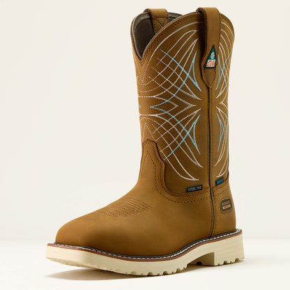 Ariat Activator CSA Waterproof Wide Square Toe Steel Toe Work Boot