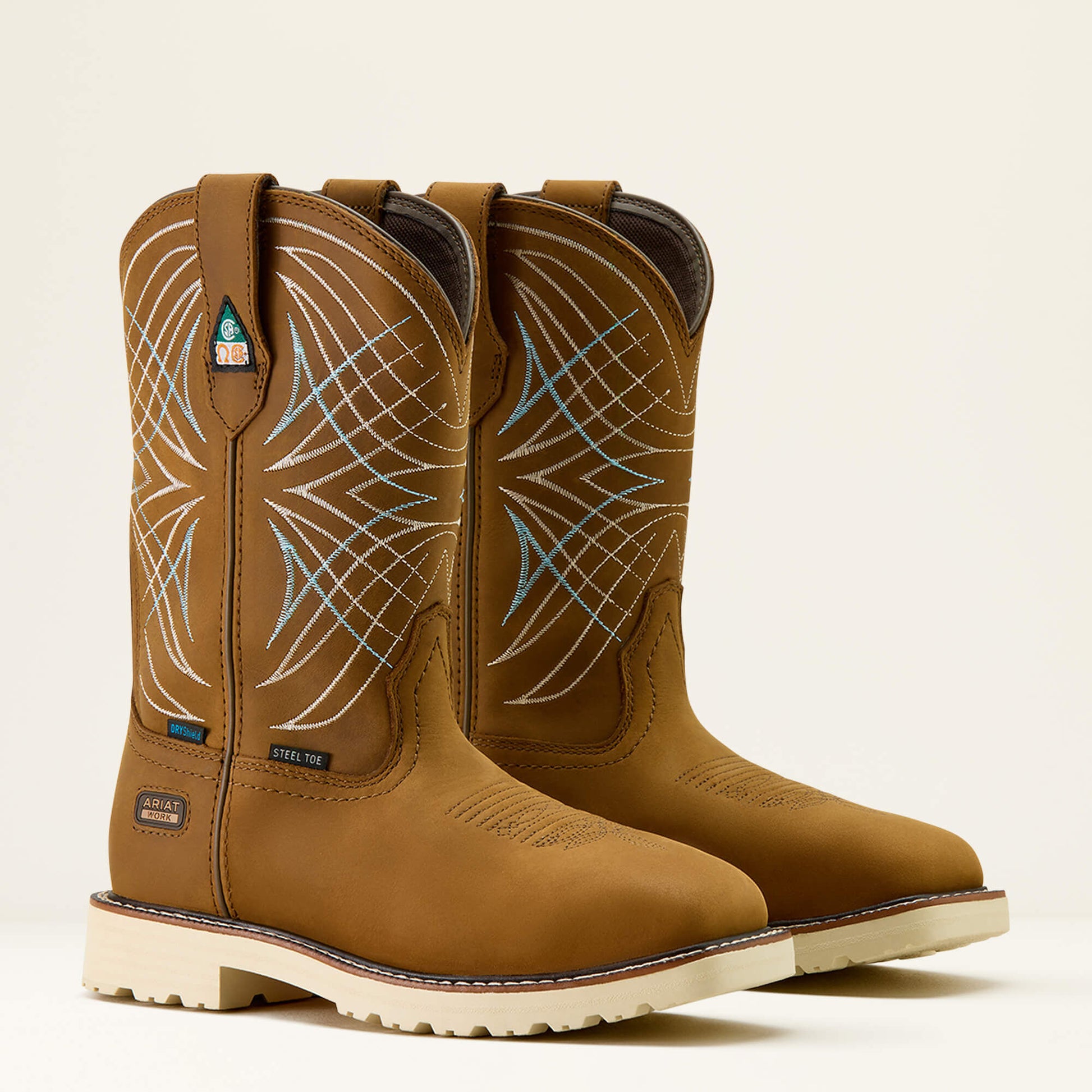 Ariat Activator CSA Waterproof Wide Square Toe Steel Toe Work Boot