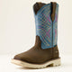 DARK BROWN/STONE BLUE