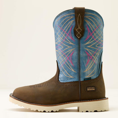 Ariat Activator Waterproof Wide Square Toe Work Boot