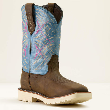 Ariat Activator Waterproof Wide Square Toe Work Boot
