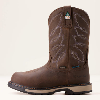 Ariat Riveter CSA Glacier Grip Waterproof 400g Composite Toe Work Boot