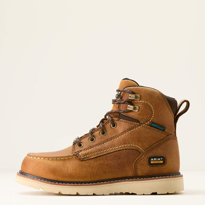Ariat Rebar Wedge Moc Toe Waterproof Work Boot