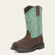 OILY DISTRESSED BROWN