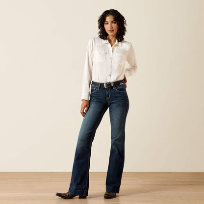 Ariat Trouser Perfect Rise Aisha Wide Leg Jean