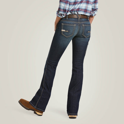 Ariat Rebar Mid Rise DuraStretch Riveter Boot Cut Jean