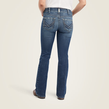 Ariat R.E.A.L. Mid Rise Raquel Boot Cut Jean