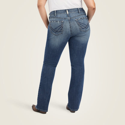 Ariat R.E.A.L. Mid Rise Raquel Boot Cut Jean
